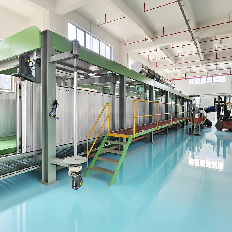 数控海绵连续生产线床垫制造自动卧式发泡机