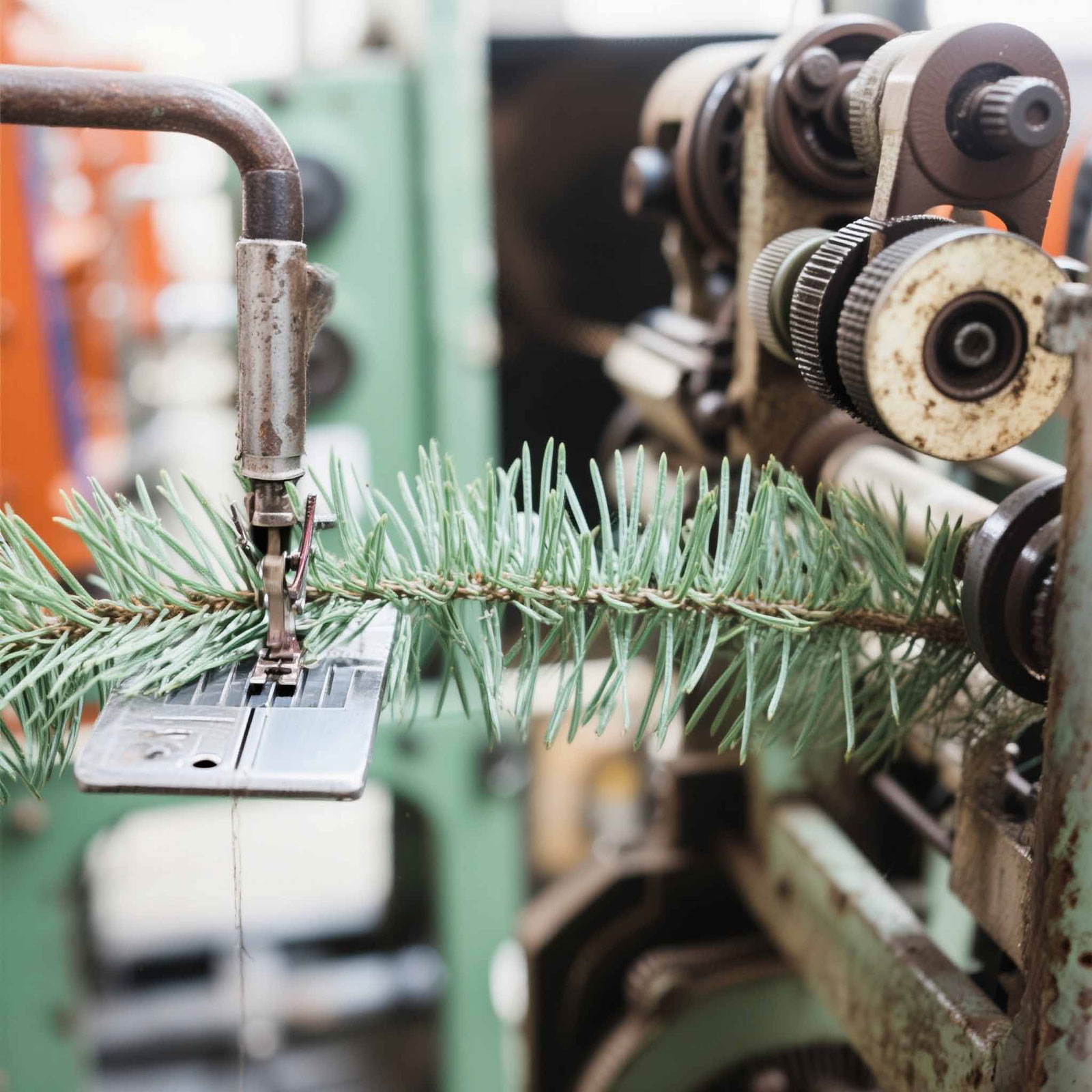 仿真植物制造机-松针树